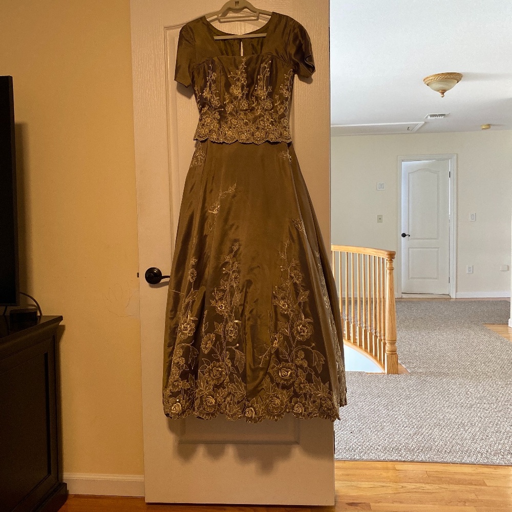 Custom Made Montage Gown
